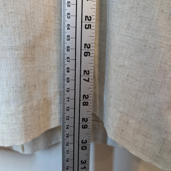 Vintage Sag Harbor Plus Size Cream Beige 1 Button Blazer Women 18W - Picture 8 of 9